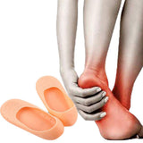Smiling Foot Silicone Anti Crack Heel Socks