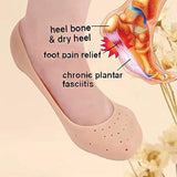 Smiling Foot Silicone Anti Crack Heel Socks