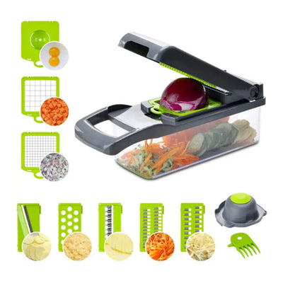 11 in 1 Vegetable Slicer Chopper with Container