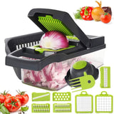 11 in 1 Vegetable Slicer Chopper with Container