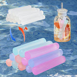 12 Pcs Reusable & Washable Ice Cubes for Drinks or Water Bottle