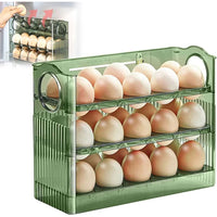 3 Layer Egg Storage Container 24 Grid Egg Holder For Refrigerator