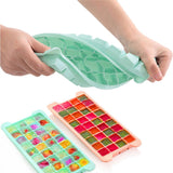 36 Grids Silicone Ice Cube Jelly Tray with Lid