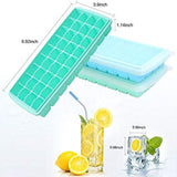 36 Grids Silicone Ice Cube Jelly Tray with Lid