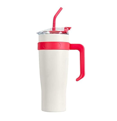 40oz Tumbler with Handle and Straw, Double Wall Vacuum Insulated Stainless Steel Stanley Water Bottle