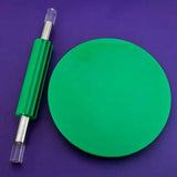 Acrylic Rolling Pin and Non Slip Rolling Board Set