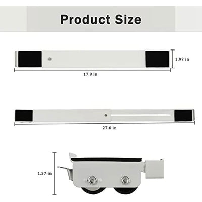 Adjustable, Movable & Portable Home Appliances Base (for Washing Machine or Fridge)