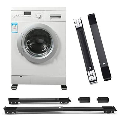 Adjustable, Movable & Portable Home Appliances Base (for Washing Machine or Fridge)