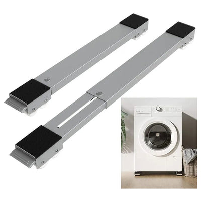 Adjustable, Movable & Portable Home Appliances Base (for Washing Machine or Fridge)