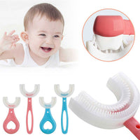 U-Shaped Whole Mouth Massage Toothbrush for Kids