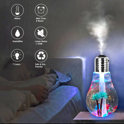 Bulb Humidifier / Aroma Diffuser / Air Purifier