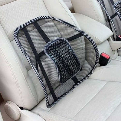 Car Seat Back Support (Massage Cushion Mesh Relief)