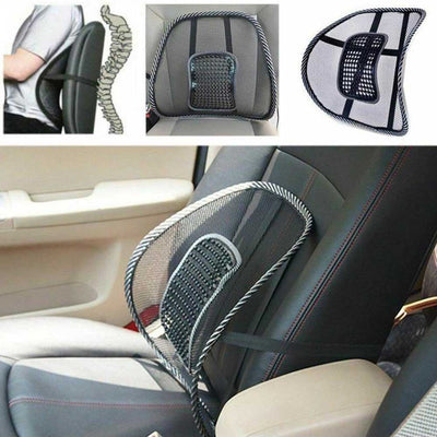 Car Seat Back Support (Massage Cushion Mesh Relief)