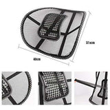 Car Seat Back Support (Massage Cushion Mesh Relief)