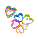 Cookie or Biscuit Cutter Set – Plastic (5 Pcs Set)