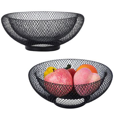 Creative Double Layered Nuts or Fruits Storage Basket