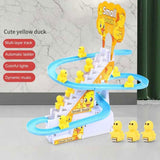 Duck Slide Stairs Toy, Duck Roller Toy for Hand Eyes Coordination