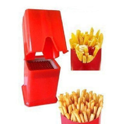 Finger Chips Cutter Manual Potato French Fries Maker