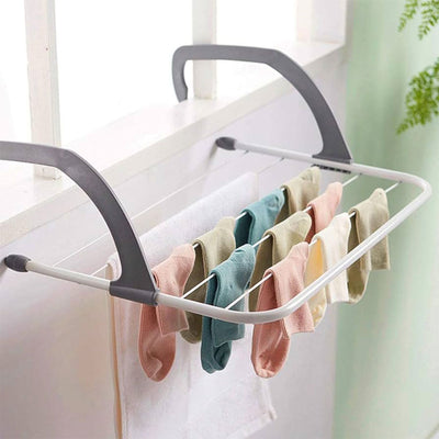 Towel or Clothes Drying Hanger (Foldable Laundry Rack)