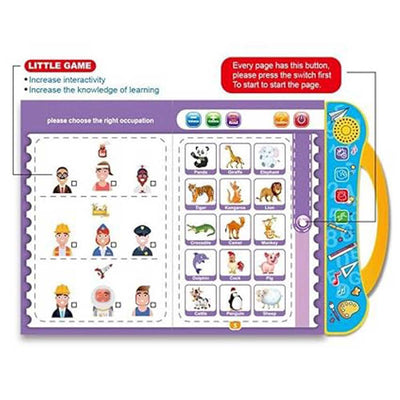 Electronic Intelligence Learning Book for Kids