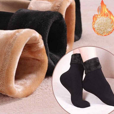 Velvet Cashmere Warm Socks for Ladies