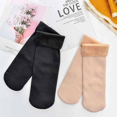 Velvet Cashmere Warm Socks for Ladies