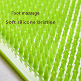Large Silicone Shower Foot Scrubber Mat with Suction Cups (44×74 cm)