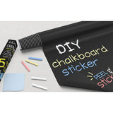 DIY Black Board Wall Adhesive Sticker Paper - (2x3 Feet)