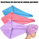 Magic Hair Towel, Hair Drying Turban Bathing Wrap Cap