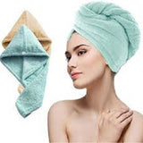 Magic Hair Towel, Hair Drying Turban Bathing Wrap Cap