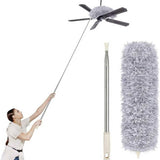 Microfiber Duster with Telescoping Extension Pole (Max 100 Inch)