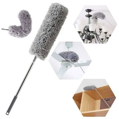 Microfiber Duster with Telescoping Extension Pole (Max 100 Inch)