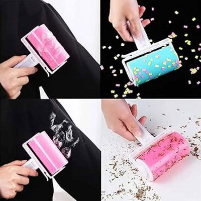 Multifunctional Portable Lint or Hair Remover (with 3 Rollers)