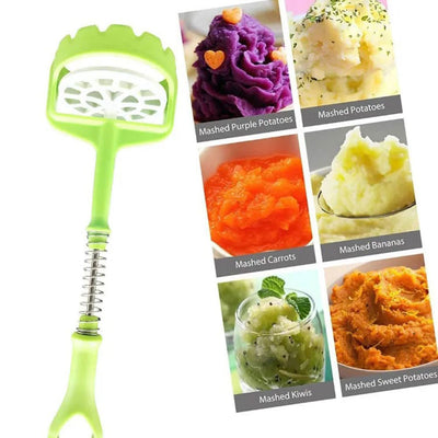 Multifunctional Automatic Push Vegetable & Potatoes Masher