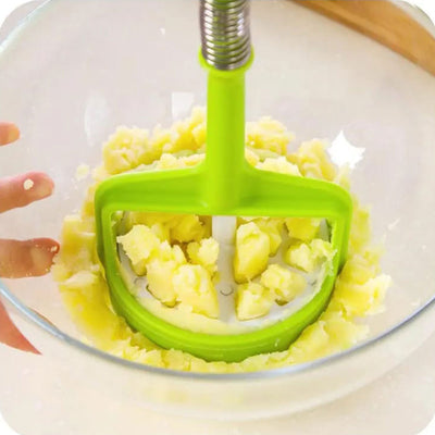 Multifunctional Automatic Push Vegetable & Potatoes Masher