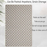 Non Slip Bath Mat, Anti Mold TPE Shower Mat with Suction Cups (15.50in x 40in)