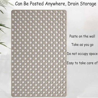 Non Slip Bath Mat, Anti Mold TPE Shower Mat with Suction Cups (15.50in x 40in)