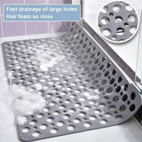 Non Slip Bath Mat, Anti Mold TPE Shower Mat with Suction Cups (15.50in x 40in)