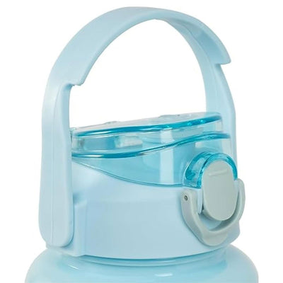 Pack of 3 Water Bottles with Straw Sipper (2000ml, 900ml, 500ml)