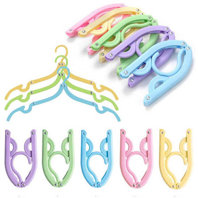 Pack of 3 Pcs - Portable Folding Clothes Hangers