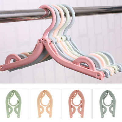 Pack of 3 Pcs - Portable Folding Clothes Hangers