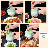 Portable & Wireless Electric Vegetable Cutter (Food Processor)