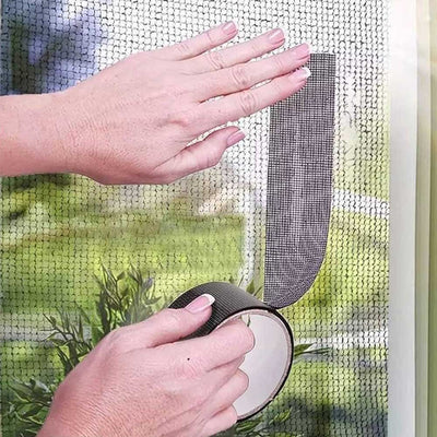 Windows Net Holes Repair Self-adhesive Tape, Wire Mesh Tape Seal for Windows