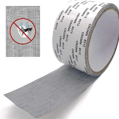 Windows Net Holes Repair Self-adhesive Tape, Wire Mesh Tape Seal for Windows