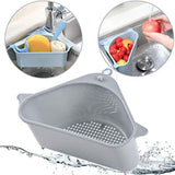 Triangular Sink Strainer Basket (Self Drain Rack)