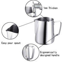 Stainless Steel Frothing Barista Tools Milk Frothing Jug (1000ml)