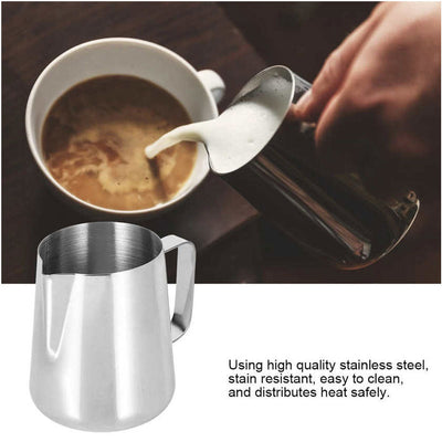 Stainless Steel Frothing Barista Tools Milk Frothing Jug (1000ml)