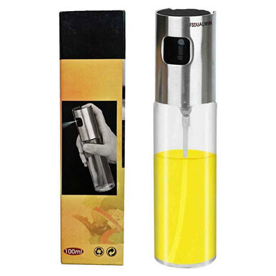 Stainless Steel Glass Oil Spray Bottle