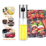 Stainless Steel Glass Oil Spray Bottle