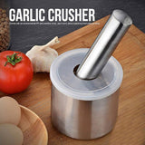 Stainless Steel Mortar & Pestle (Manual Spice and Herb Grinder)